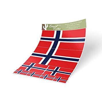 Desert V Logo - Amazon.com: Desert Cactus Norway Country Flag Sticker Decal Variety ...