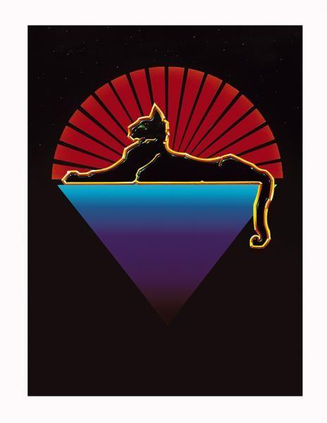 Grateful Dead Cat Logo - Cats Under the Stars