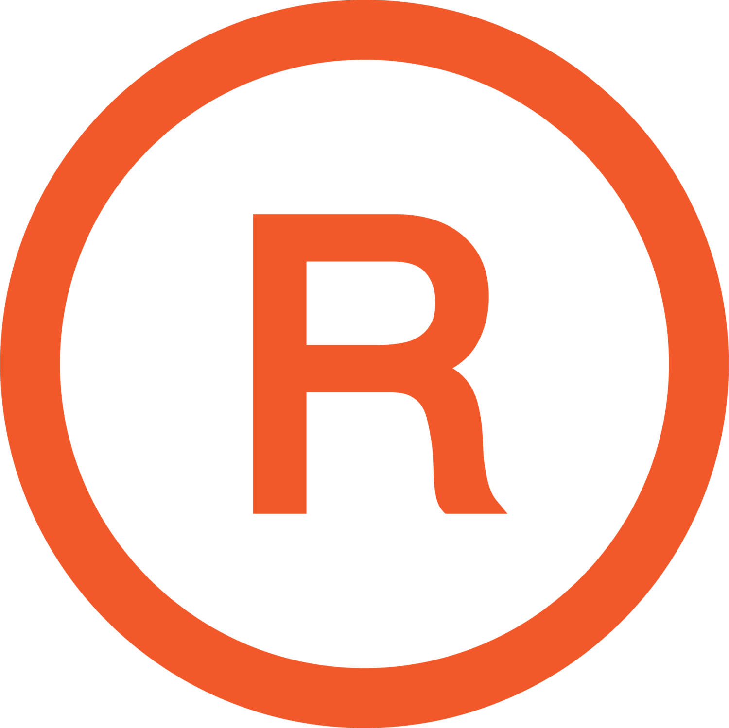 Orange Circle R Logo - Circle R NYC