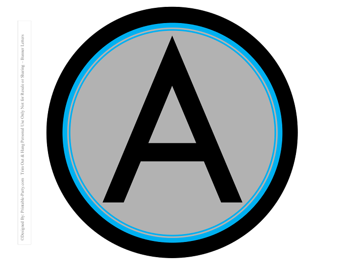 Blue in Circle Logo - letter a in a circle - Hobit.fullring.co
