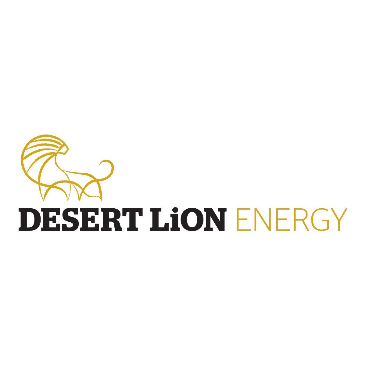 Desert V Logo - Desert Lion Energy | The first large-scale lithium mine in Namibia