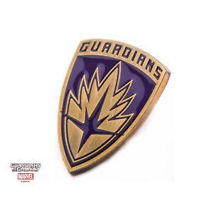 Guardians of the Galaxy Symbol Logo - Official Marvel The Guardians Of The Galaxy Shield Metal Logo Lapel ...