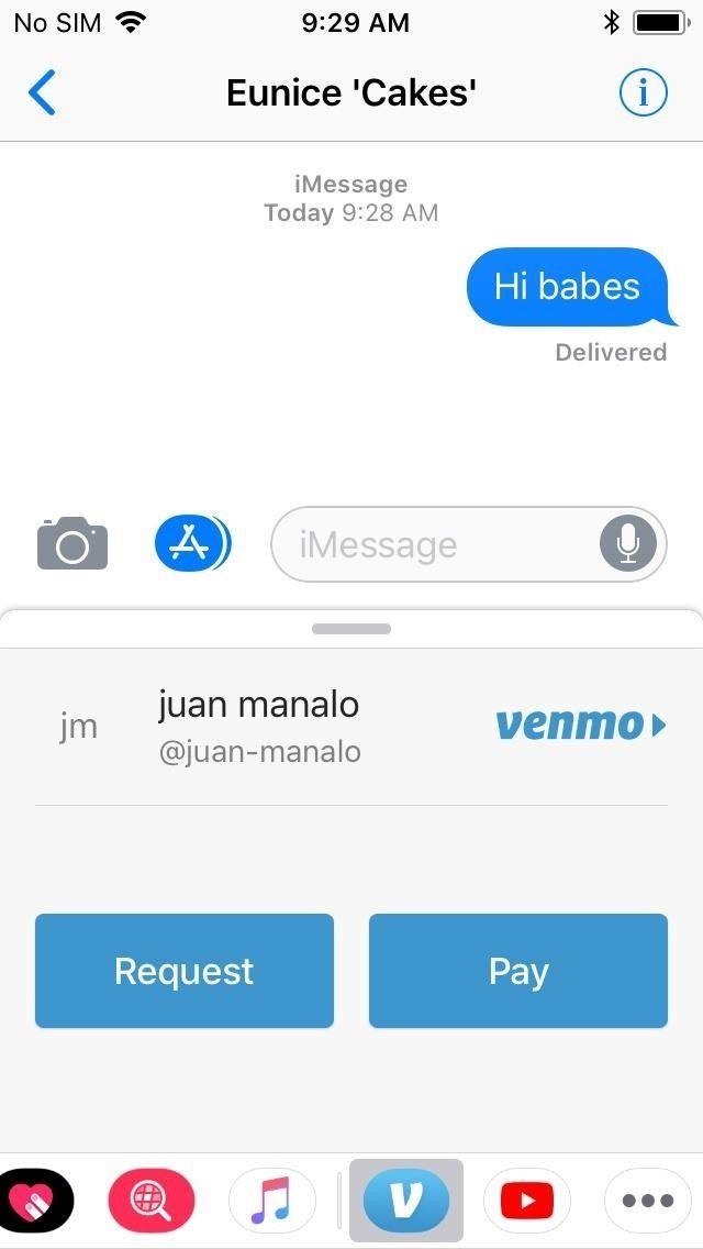 Venmo App Logo - Venmo 101: How to Send Money Using the Messages App on Your iPhone