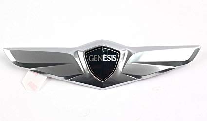 New Genesis Logo - Amazon.com: Hyundai Wing Rear Trunk Emblem Compatible for 2015 ...
