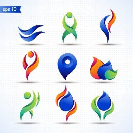 Tri Colored Logo - Vector color logo free vector download (93,153 Free vector) for ...