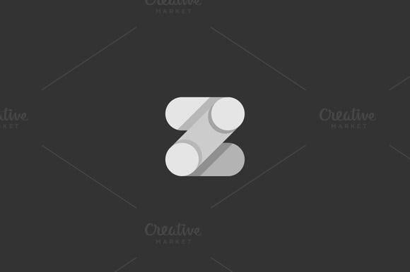 Creative Letter Z Logo - Abstract letter z logo design by iamguru on Creative Market | Letter ...