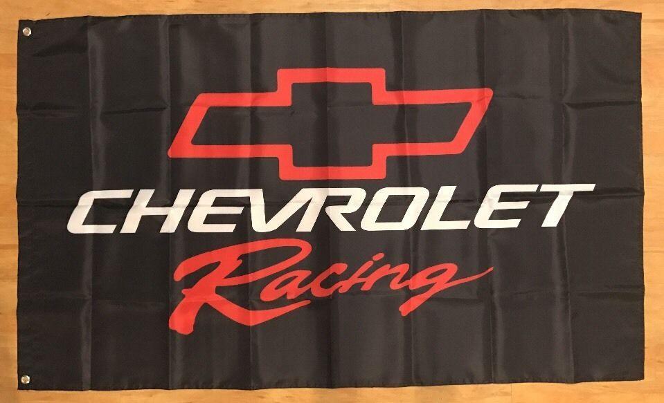 Chevrolet Garage Logo - Chevrolet Racing Chevy Logo 3×5 Garage Wall Banner Flag Man Cave