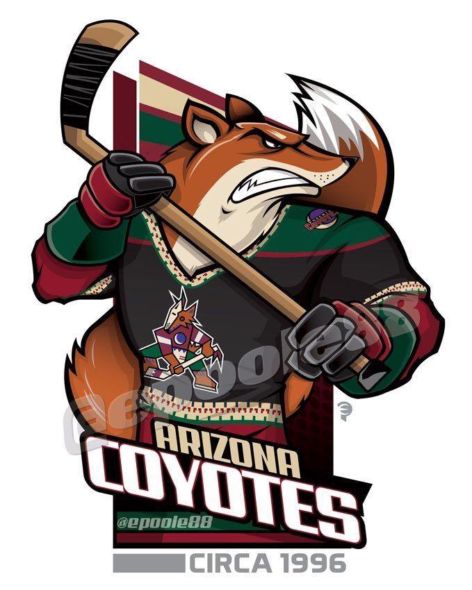 Coyote Sports Logo - Pin by Brad Canon on brad | Hockey, Coyotes hockey, NHL