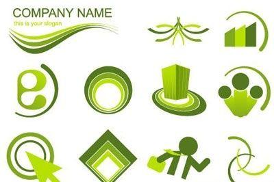 Green Corporate Logo - Free download of Green logo set Vector Logo