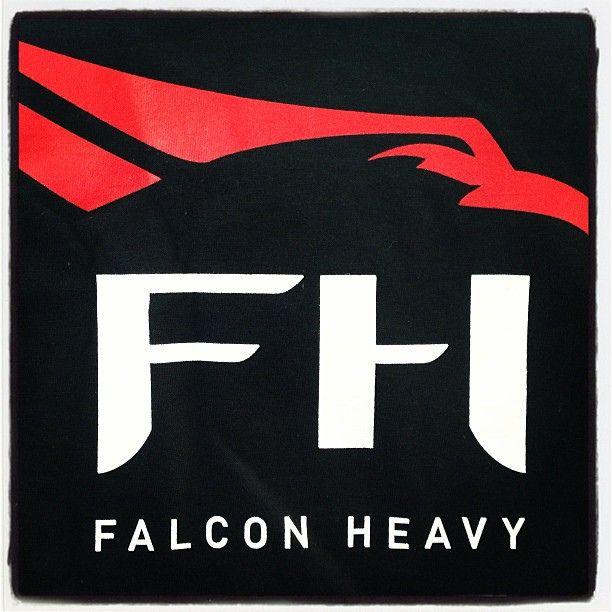 FH Falcon Heavy Logo - My new #FalconHeavy @SpaceX shirt courtesy of @apacheman T… | Flickr
