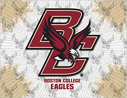 Boston College Logo - Amazon.com: Holland Bar Stool Co. Boston College Logo Canvas: Sports ...