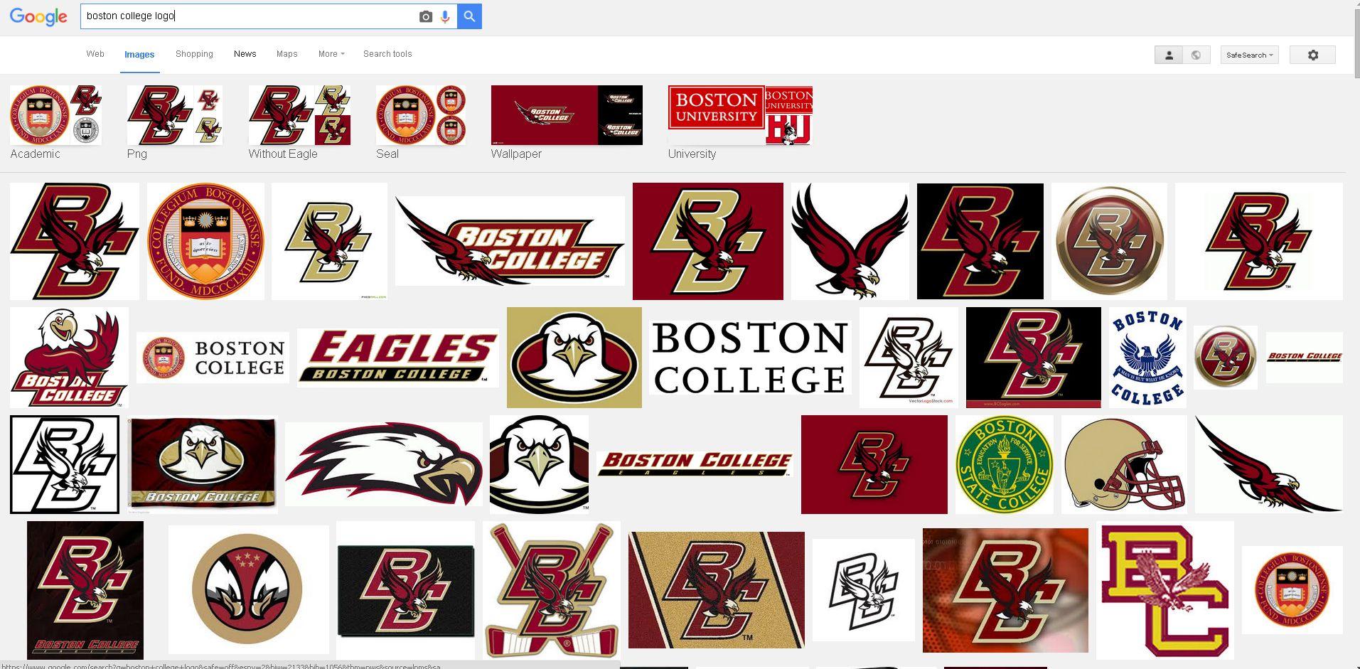 Boston College Logo - BC OR BC?. ISYS6621: Social Media and Digital Business
