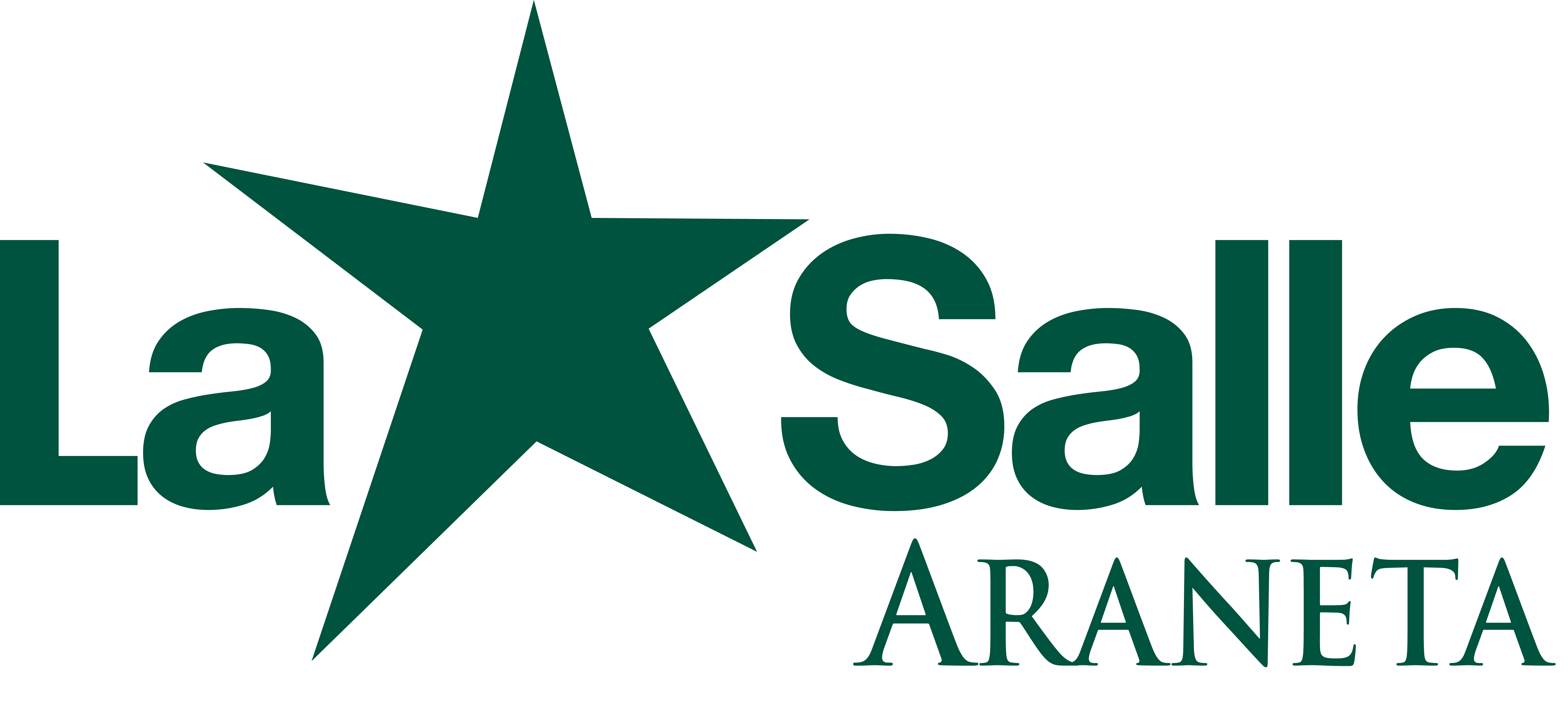Green Corporate Logo - De La Salle Araneta Website | Brandguide