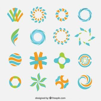 Round Abstract Logo - Round Logo Vectors, Photos and PSD files | Free Download