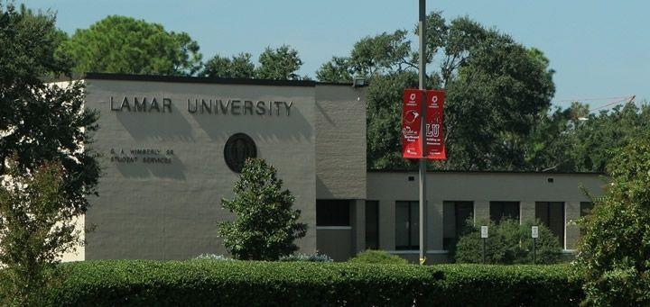 Lamar University Beaumont Texas Logo - About LU. University Office Photo