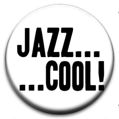Cool Small Logo - Jazz Cool – Small Retro Badge