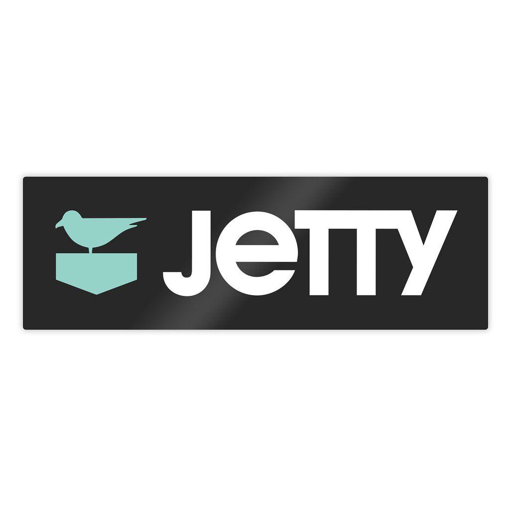 Rectangular Logo - Jetty Rectangular Logo — Rain Dog Skate Shop