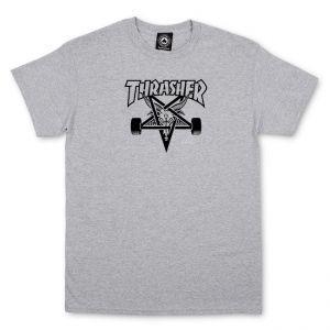 Whit and Blue Thrasher Logo - Thrasher Magazine Shop Shirts