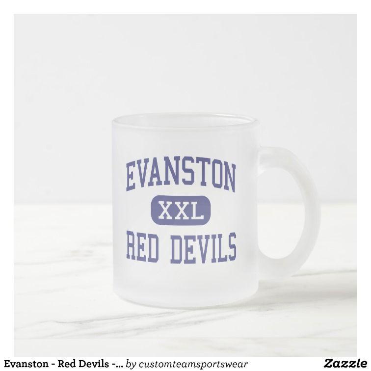 Evanston Red Devils Logo - Evanston Red Devils High Evanston Wyoming Coffee Mug on PopScreen