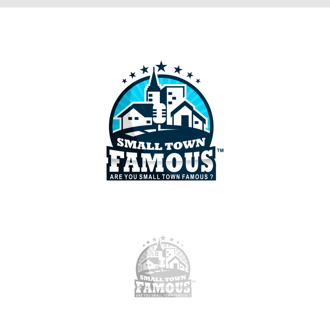Small Famous Logo - Create a cool logo for a new intriguing podcast Small Town Famous ...