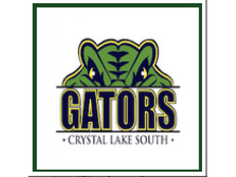 Crystal Lake South Gators Logo - Watch Crystal Lake South vs. Jacobs Eagles LIVE NOW on Patch ...