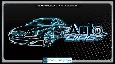 Diagnostic Automotive Logo - auto-diagnostic-cool-logo-design - 2COOLDESIGN T-shirt Printing | T ...