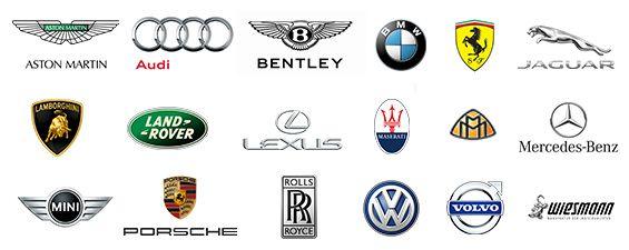 Luxury Car Manufacturers Logo - Luxury Car Hire | Car Category Information Auto Europe