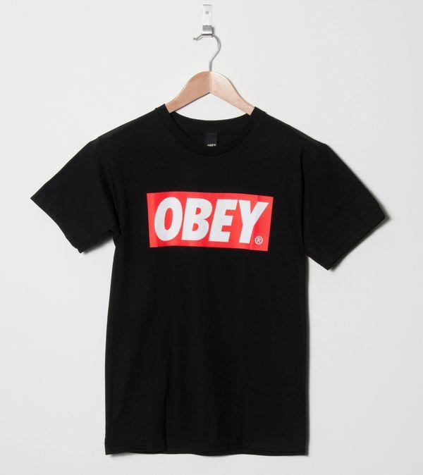 Obey Bar Logo - Obey Bar Logo T Shirt. Size?