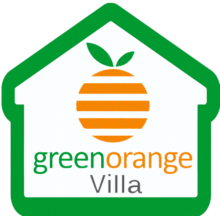 Green Orange Logo - Green Orange Villa