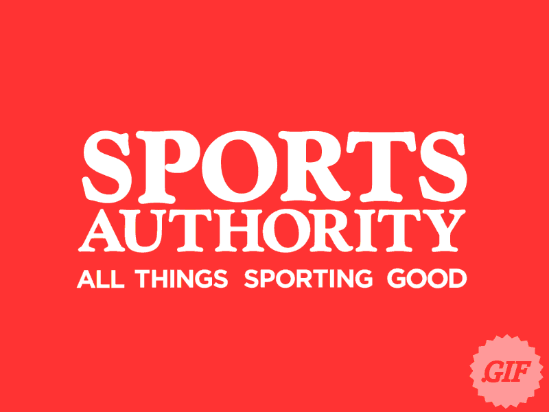 Sports Authority Logo - Sports Authority logo build by John Camalick | Dribbble | Dribbble
