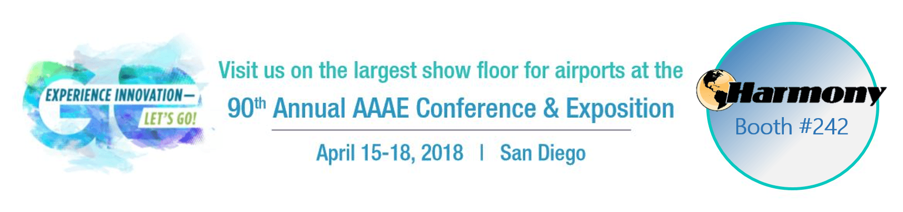 AAAE Logo - Harmony To Exhibit At AAAE Show in San Diego This April