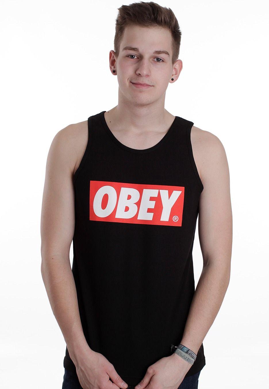 Obey Bar Logo - Obey - Bar Logo - Tank - Streetwear Shop - Impericon.com UK
