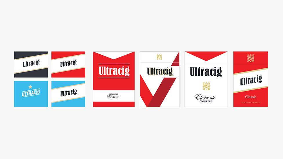 Cigarette Brand Logo - E Cigarette Brand Design