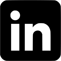 Black LinkedIn Logo - Black linkedin 3 icon - Free black site logo icons