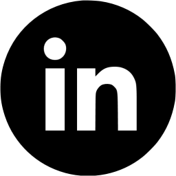 Black LinkedIn Logo - Black linkedin 4 icon - Free black site logo icons