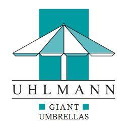 Parasol Logo - Uhlmann XXL 6.5m Square Parasol Uhlmann Aluminium Commercial