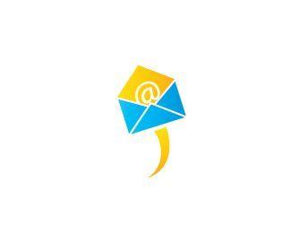 Google Mail Logo - Flying Mail Logo design - Flying mail which means fast delivery. It ...