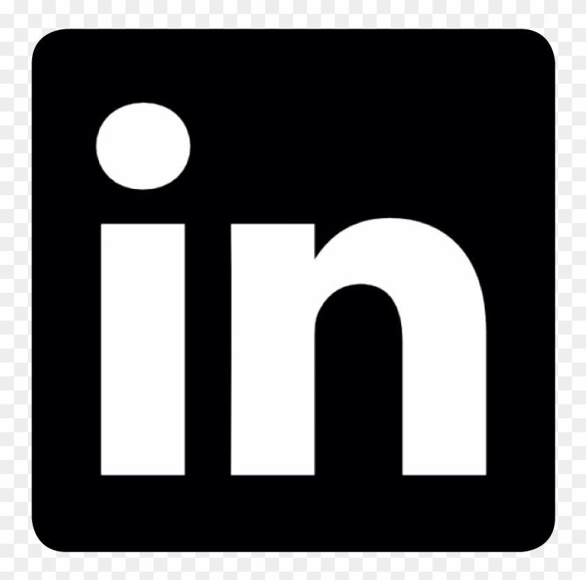 Black LinkedIn Logo - Facebook Linkedin Youtube In Icon Black Transparent
