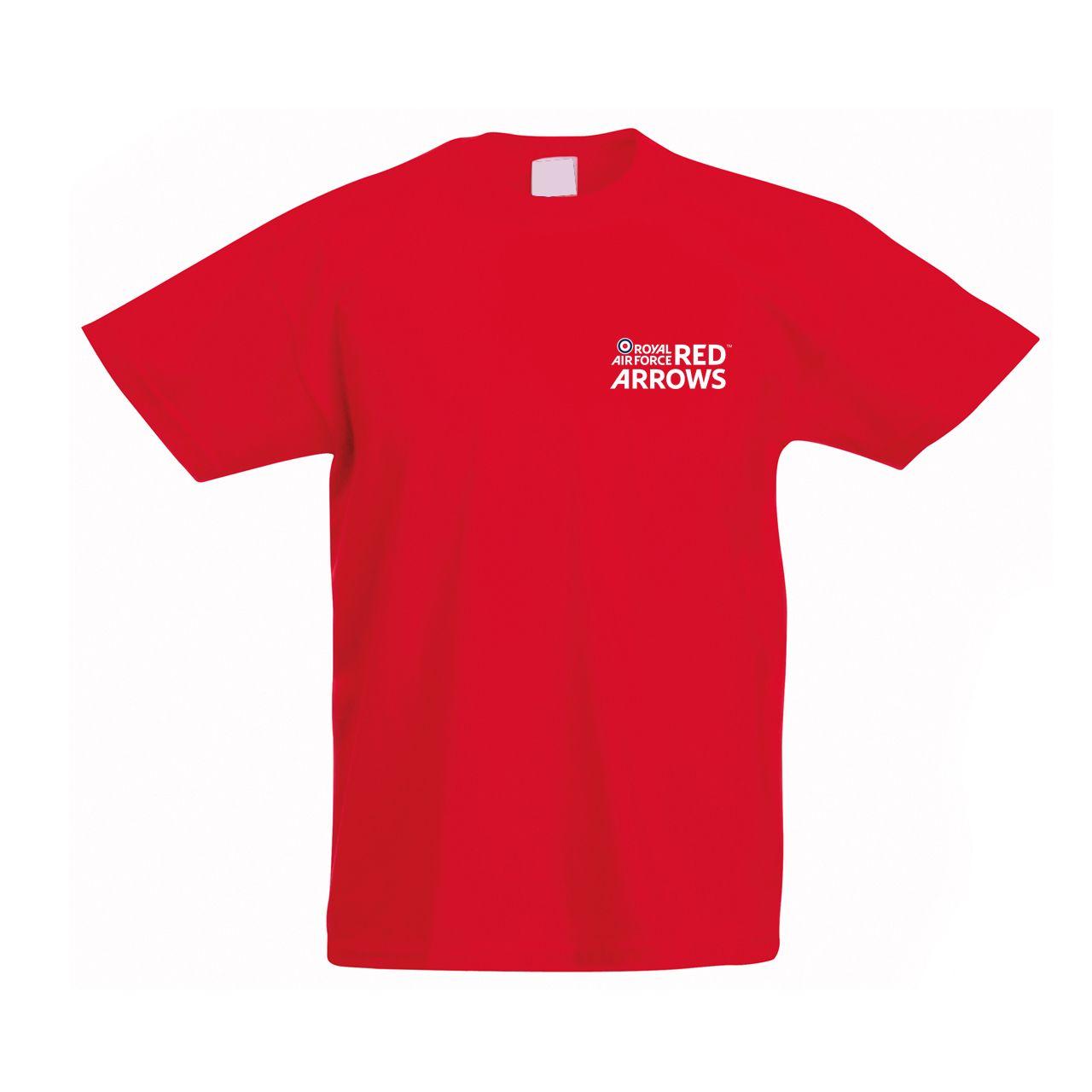 Red Arrow Looking Logo - Official RAF Red Arrows Logo Kids T Shirt