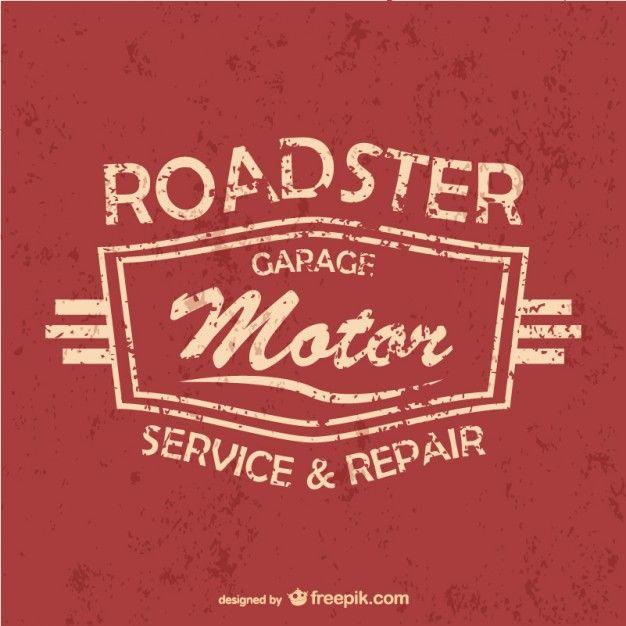 Vintage Auto Service Logo - Car services and repair poster Vector | Free Download