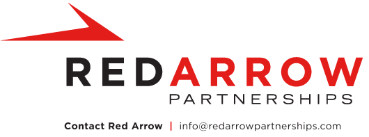 Red Arrow Looking Logo - Red Arrow Partnerships - Sports Marketing and Event Management
