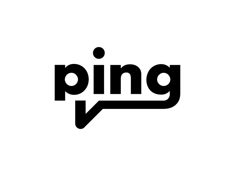 Ping Logo - Ping - 1 Hour Logos - Thirty Logos Challenge Day 4 by Sean Campbell ...