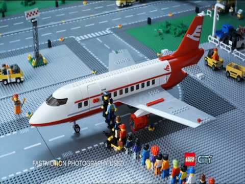 LEGO City Airlines Logo - 2010 LEGO City - Airport - YouTube