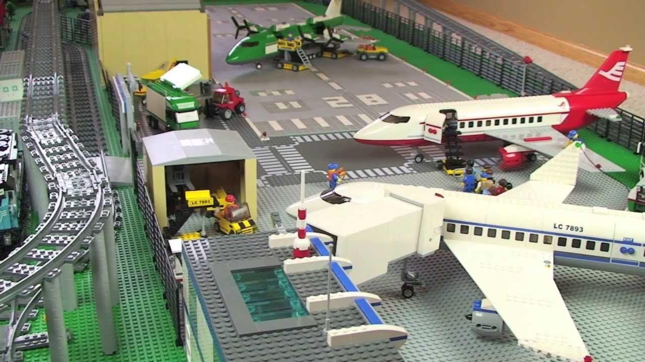 LEGO City Airlines Logo - Lego City Airport Tour - YouTube