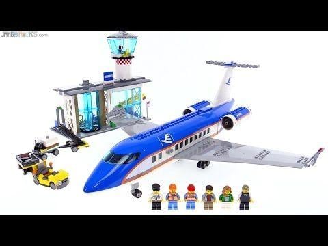 LEGO City Airlines Logo - LEGO City Airport Passenger Terminal review! 60104