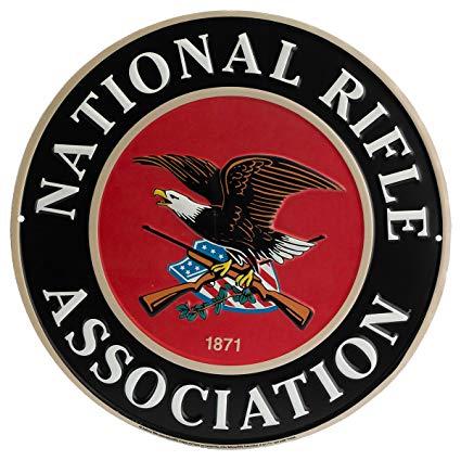 NRA Logo - Amazon.com: Open Road Brands NRA 1871 Round Embossed Metal Sign ...