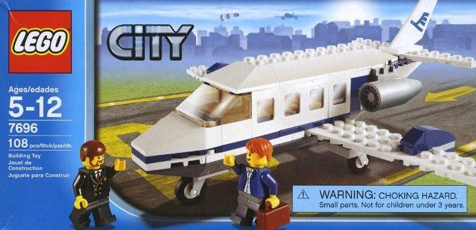 LEGO City Airlines Logo - 7696 1: Commuter Jet. Brickset: LEGO Set Guide And Database