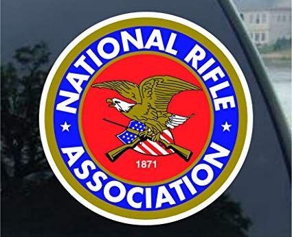 NRA Logo - Amazon.com: NRA Guns and Rifles Sticker Decal: Automotive