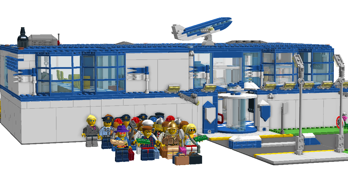 LEGO City Airlines Logo - LEGO IDEAS - Product Ideas - Airport Terminal