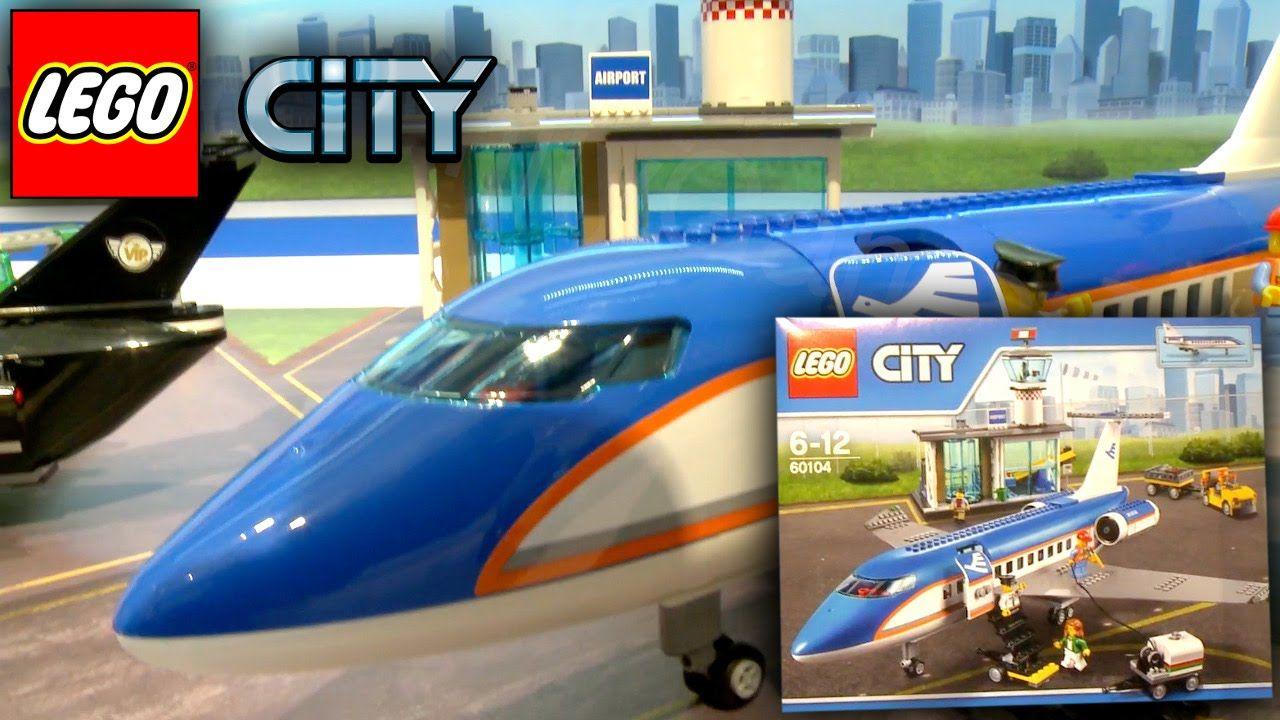 LEGO City Airlines Logo - LEGO City 2016 Airport (60100 60104) Planes, Jets, Airshow Nuremberg